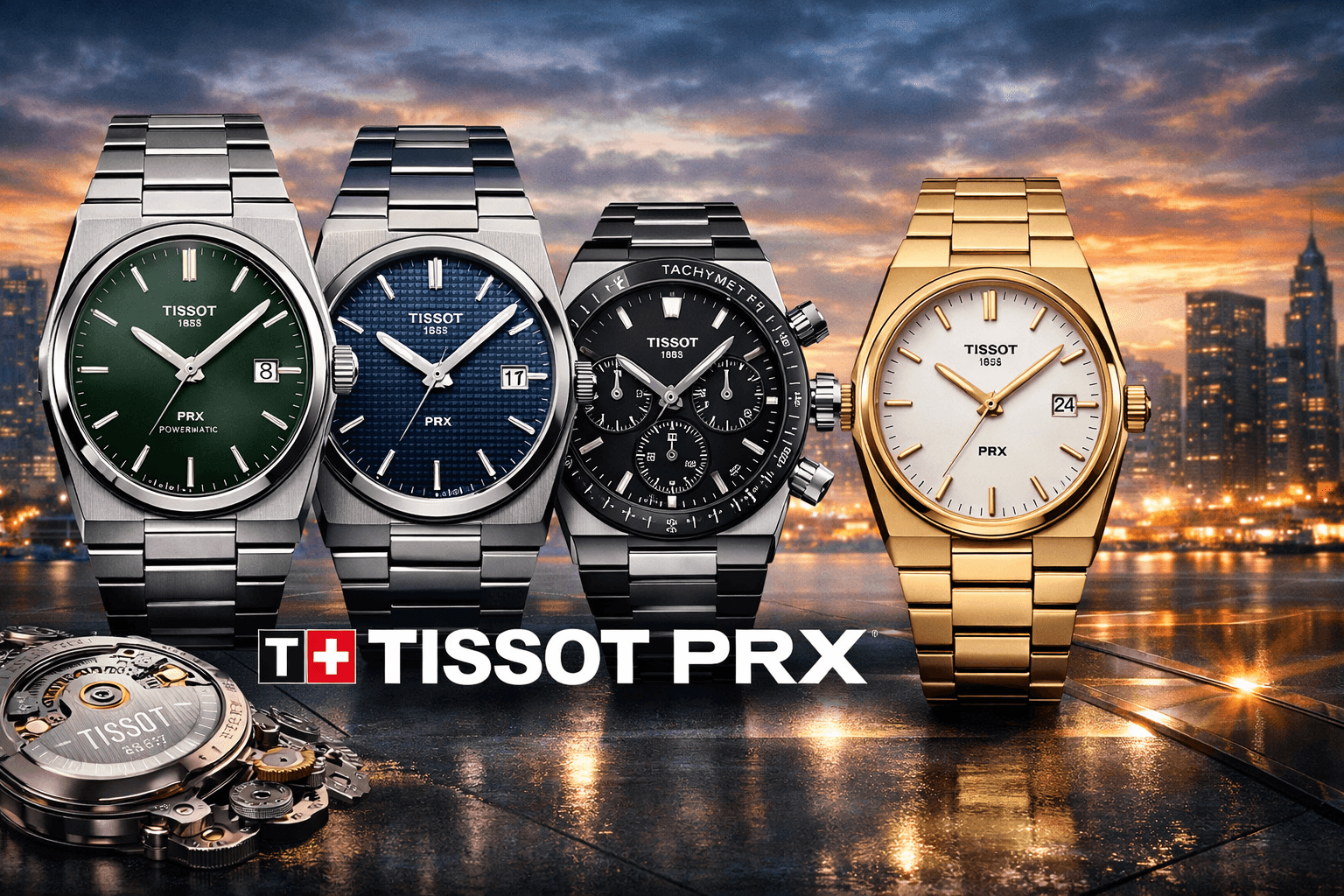 Khám Phá Thiết Kế Đẳng Cấp & Công Nghệ Đỉnh Nhất Của Tissot PRX - Sức Hút Vượt Thời Gian Dành Cho Người Yêu Đồng Hồ